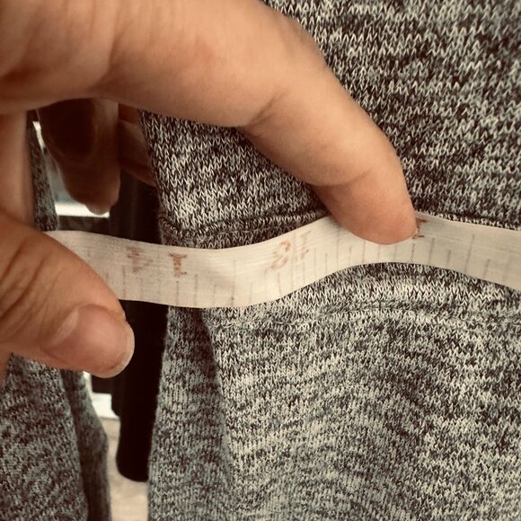 Rag & Bone Avryl Long-Sleeve Jersey Sweater Dress in Lt Heather Grey Size XS - Picture 11 of 12